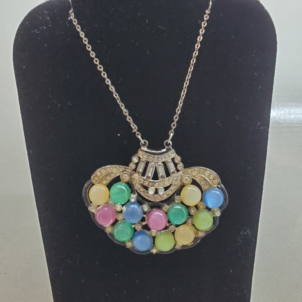 True Vintage Art Deco Necklace View 2